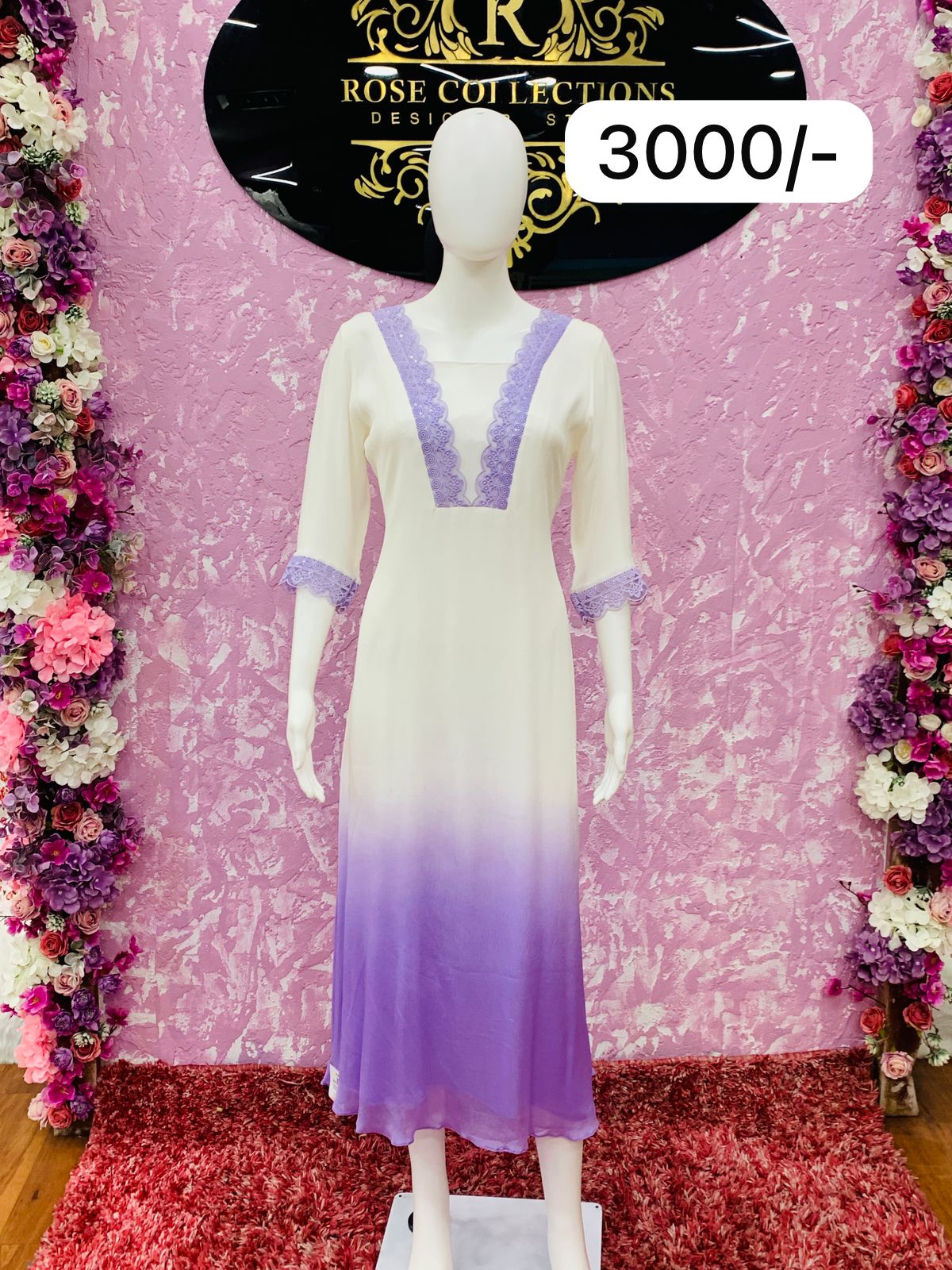 white and lavender texture