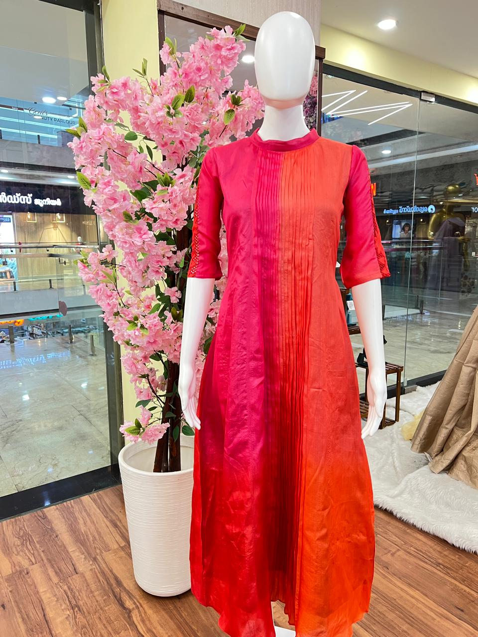 Orange and pink texture